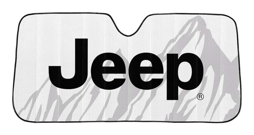 Plasticolor 003718R01 Jeep Bubble Windshield Shade