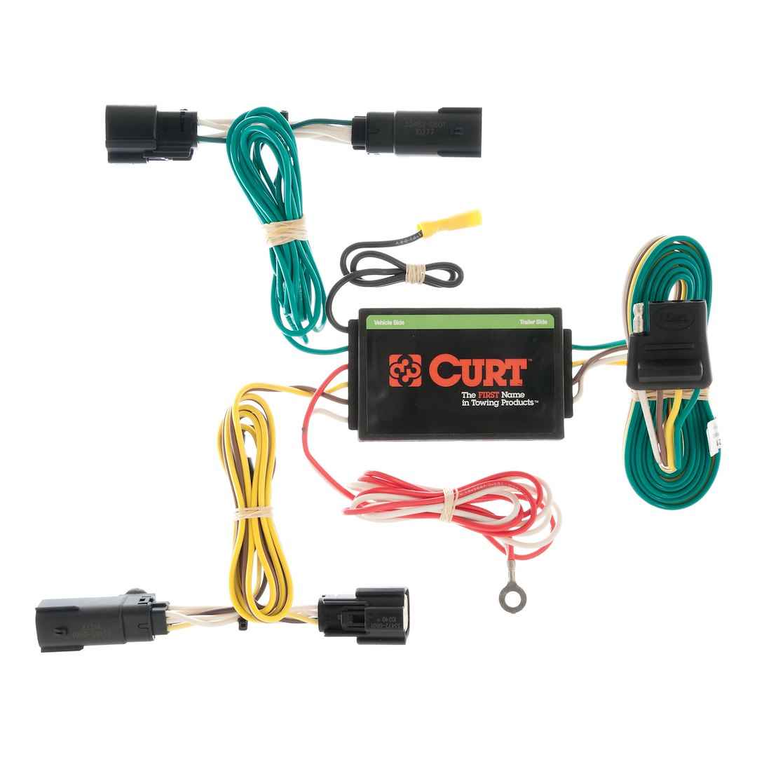CURT 56121 Custom 4-Way Flat Wiring - Lincoln MKX