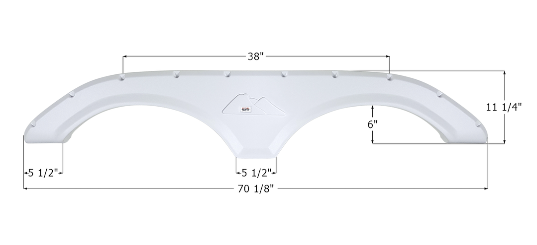 Icon 16712 Fender Skirt