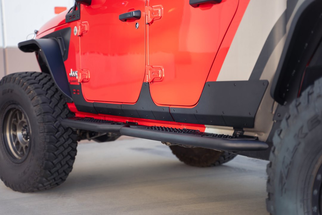 DV8 Offroad SRGL-09 Gladiator JT Rocker-Panel Guards
