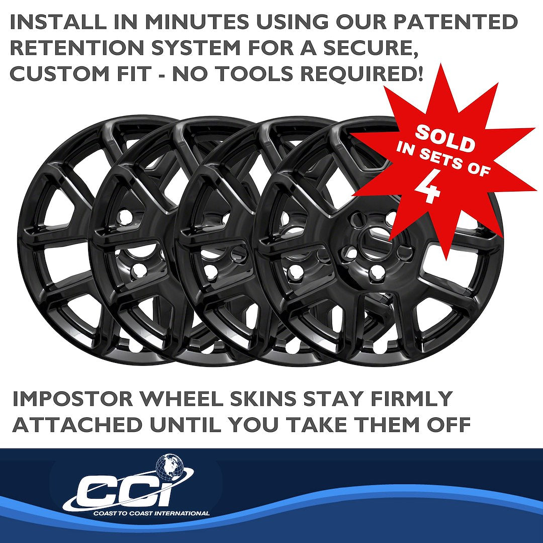 Coast To Coast IMP443BLK Chrome Renegade Impostor Wheel Skins - image 5