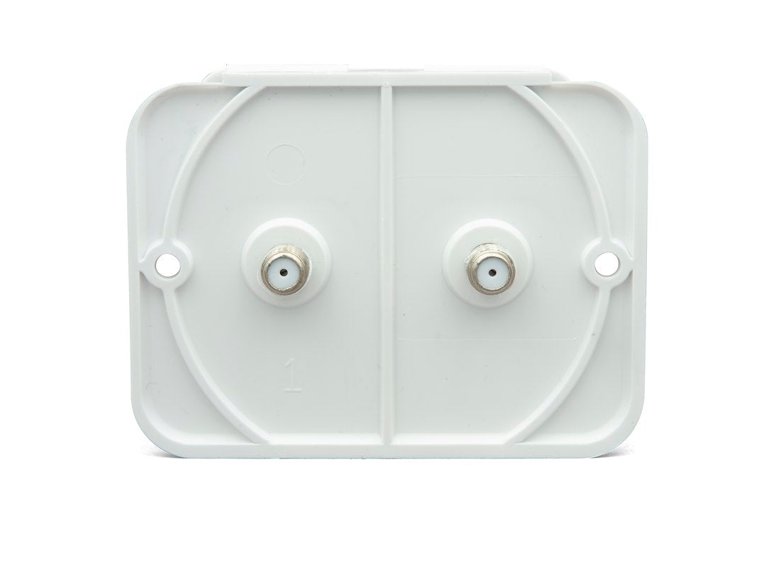 B&B Molders Tv Cable Entry Plate (94323) – Capacity: Dual Cables