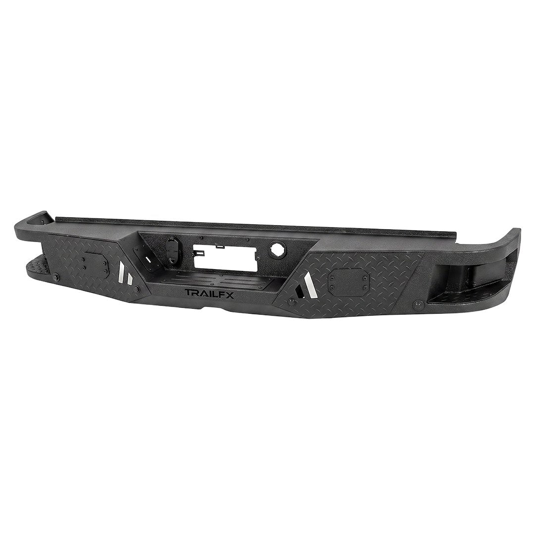TrailFX RLDB009TI Rear Steel Bumper - Black
