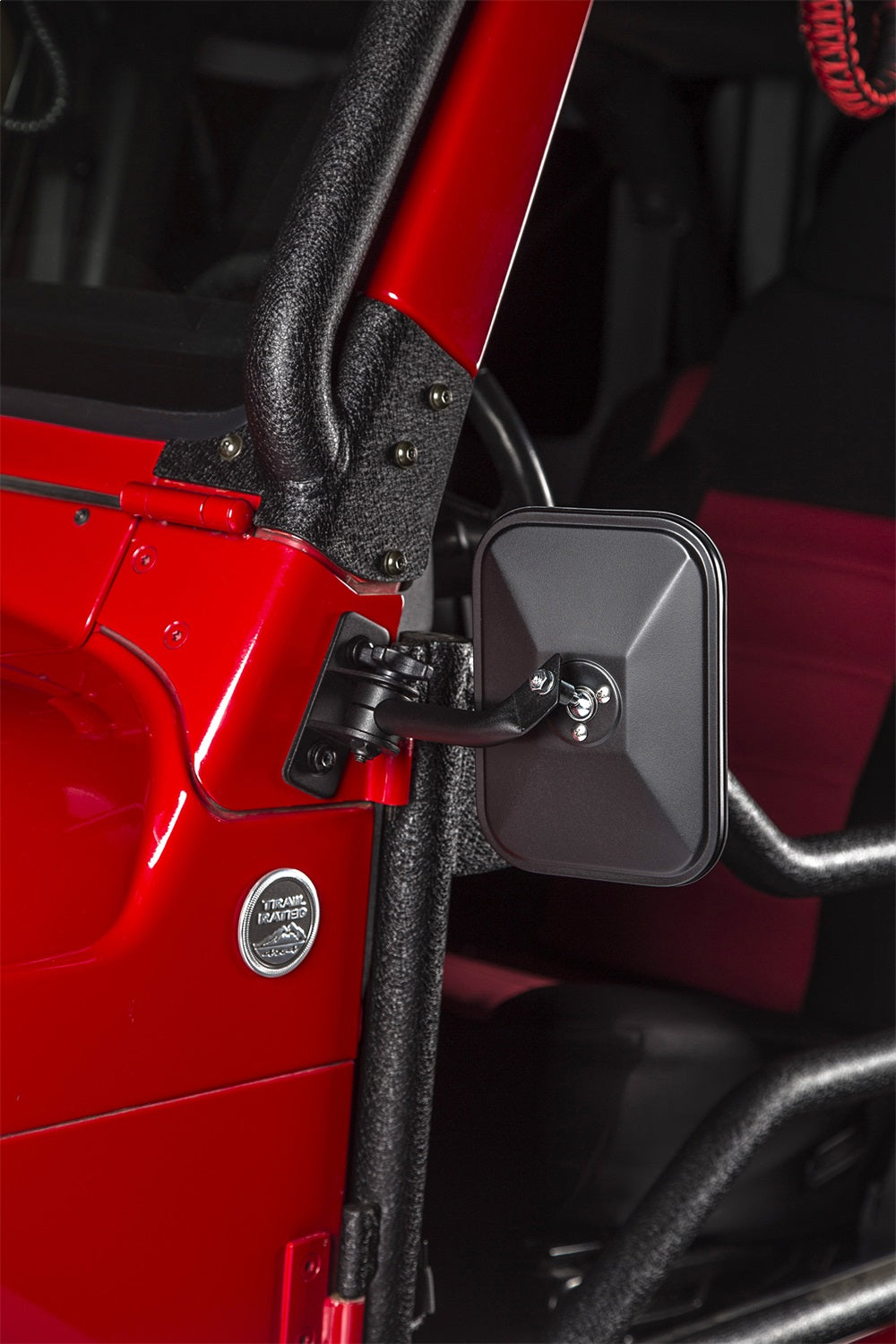 Rugged Ridge 11025.22 Quick Release Stubby Trail Mirror