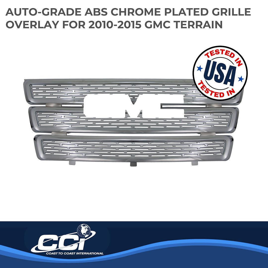 Coast To Coast GI87 Terrain Chrome Mesh Grille Overlay - image 2