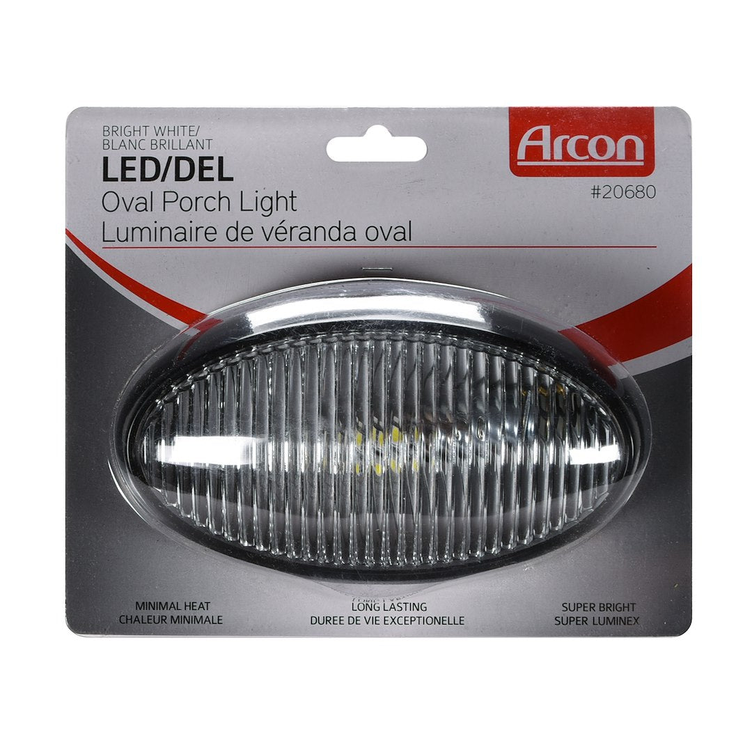Arcon 20680 12V LED Porch Light - Black