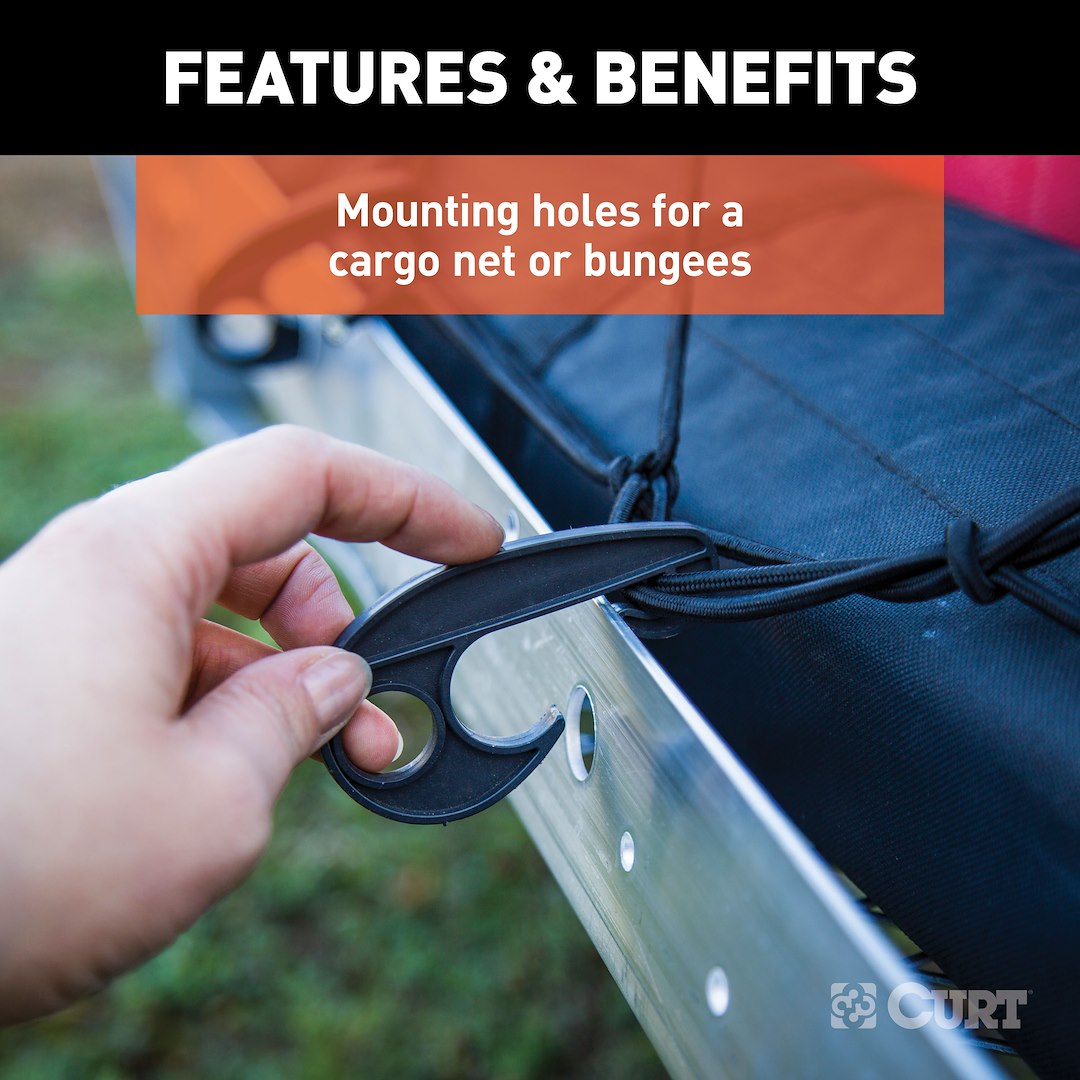 Curt 18100 Trailer Hitch Cargo Carrier - image 11