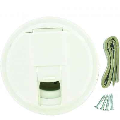 Valterra A10-2130VP RV Electrical Cord Hatch - 5 in round
