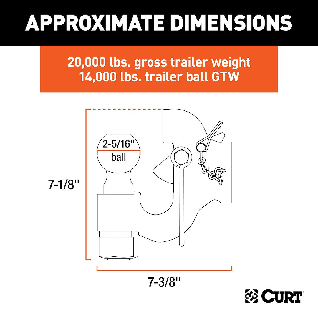 Curt 48410 Pintle Hook - image 2