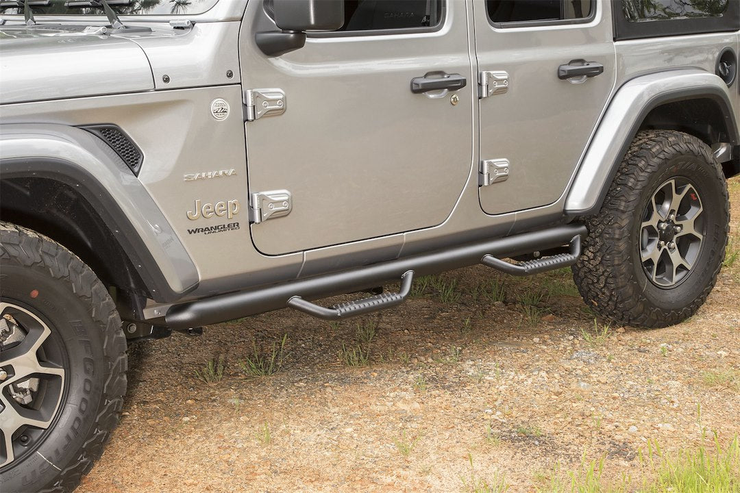Rugged Ridge 11596.04 Spartan Round Nerf Bar for JLU
