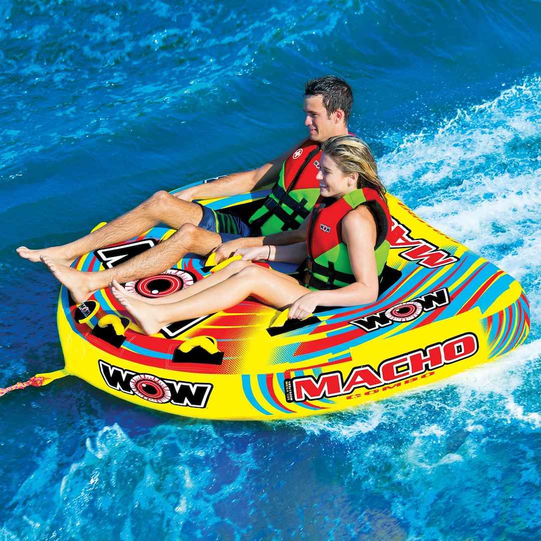 World of Watersports 16-1010 Cockpit Towable Tube - 1–2 Riders