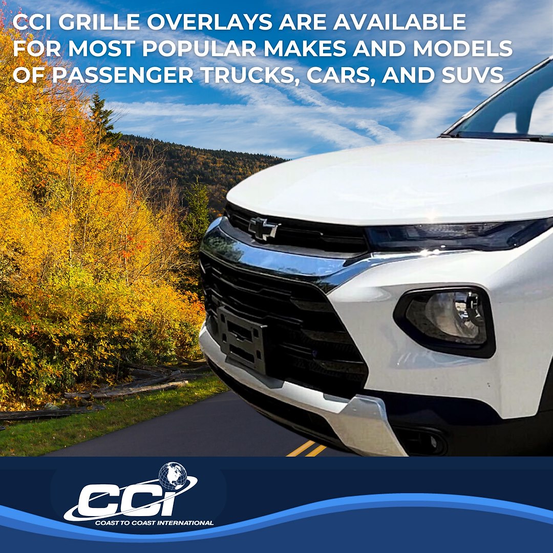 Coast To Coast GI180 Chrome Trailblazer Grille Overlay - image 5