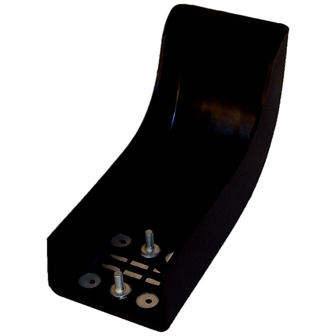 Crown Automotive 52040027 Matte Black Front Bumper End Cap - image 2