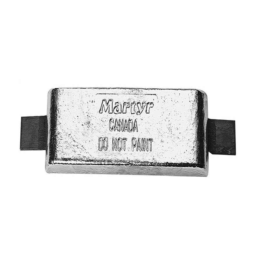 Martyr Anodes CMZ04AZ Zinc Weld-On Hull Anode Kit
