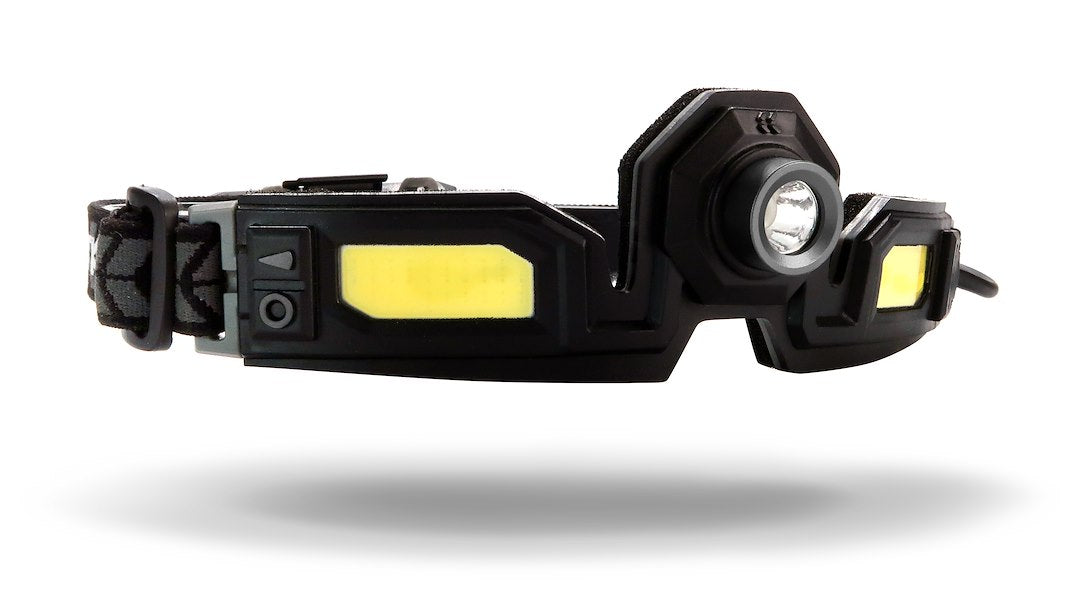 STKR Concepts 00387 FLEXIT Headlamp Pro 6.5, 650 Lumens