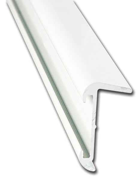 AP Products 021-57401-16 Insert Roof Edge - 16 ft, Polar White