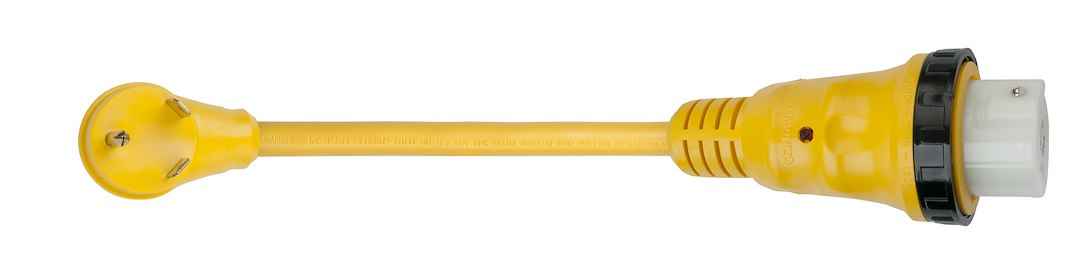 Marinco 124ARV Power Cord Adapter - Twist Locking