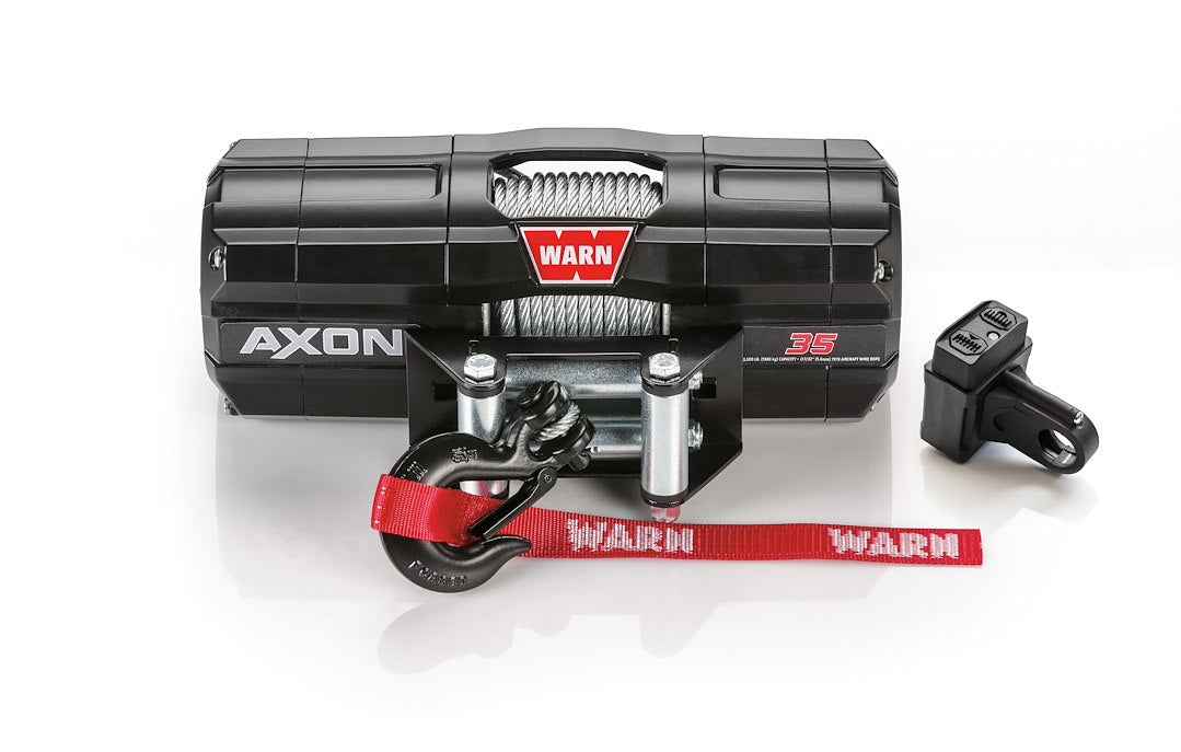 Warn 101135 12V Winch - 3500 lb, Steel Line