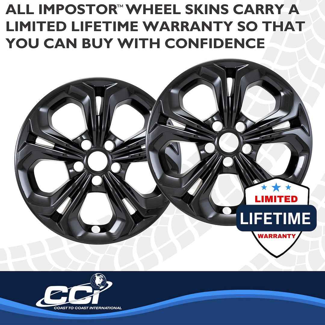 Coast To Coast IMP517BLK Accord Black 17-Inch Wheel Skins