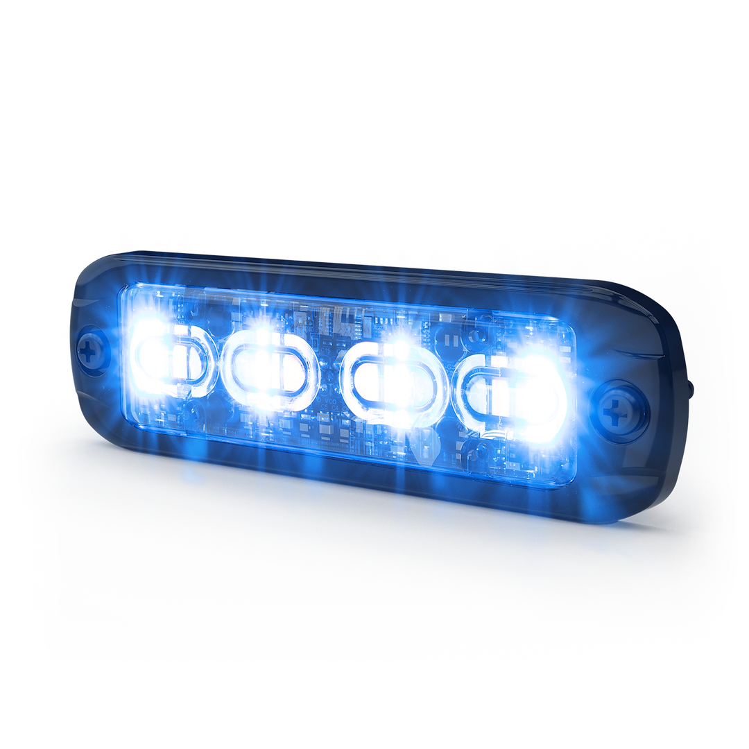 Ecco ED3802BAWG Low-Profile Directional LED Warning Light
