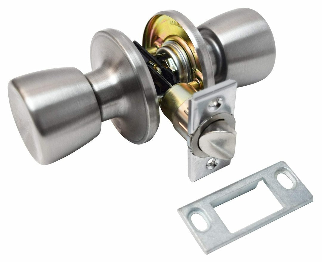 Valterra L32CS200 Non-Locking Interior Door/Closet Knob - Silver