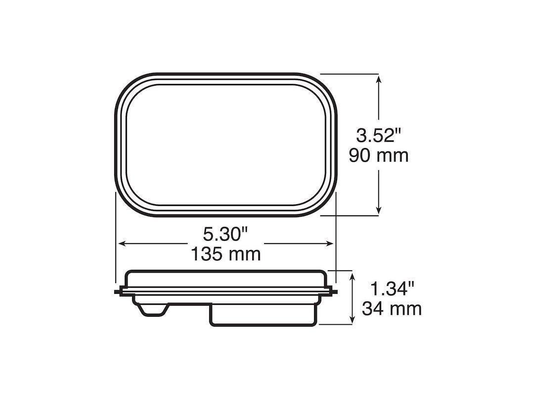 Peterson Mfg. 850r-1 Trailer Lamp