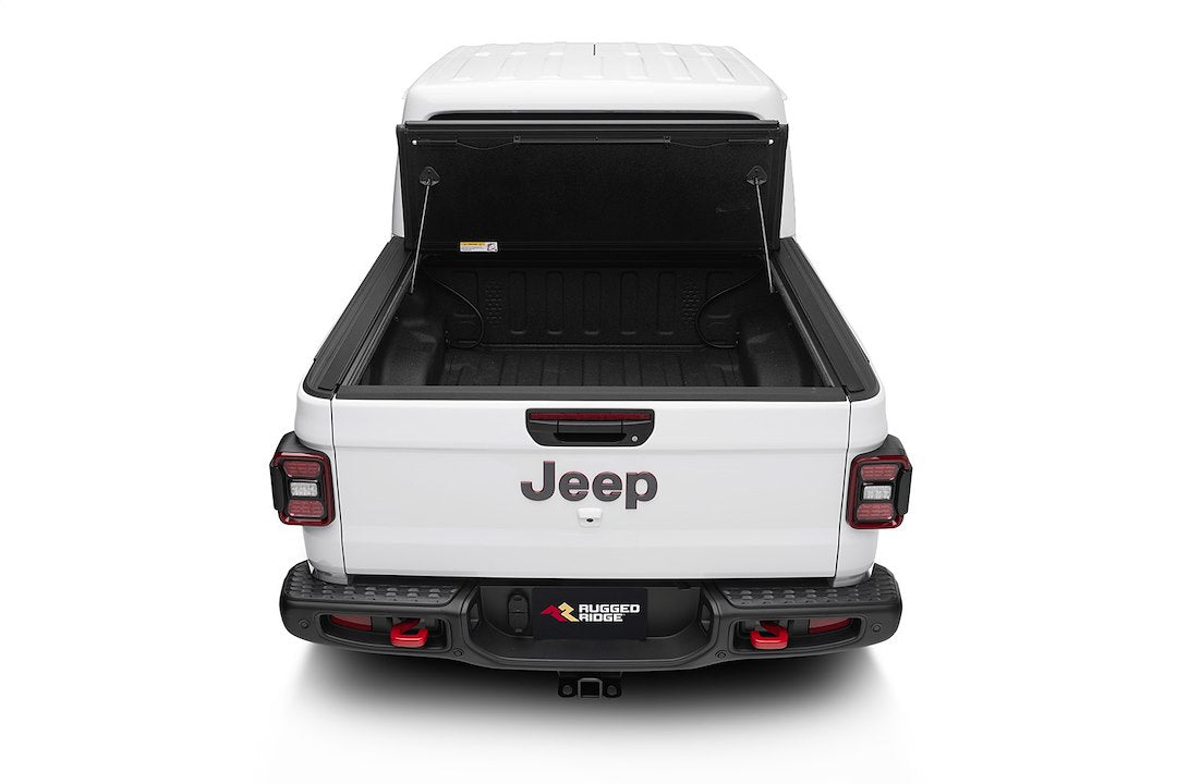 Rugged Ridge 13550.24 ARMIS Aluminum Hard Folding Tonneau Cover