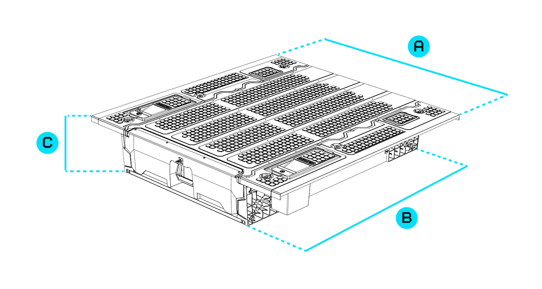 Decked YT7 Single-Drawer Storage with Installation Hardware