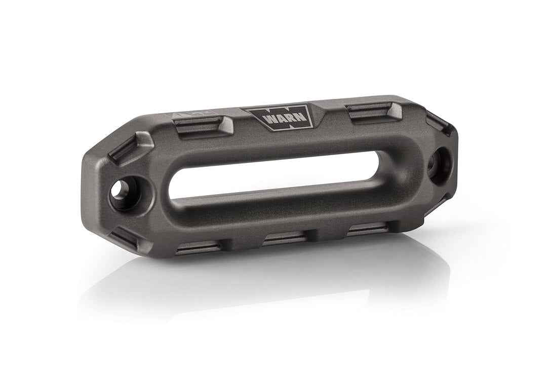Warn 100725 Aluminum Hawse Winch Fairlead - Gunmetal Gray