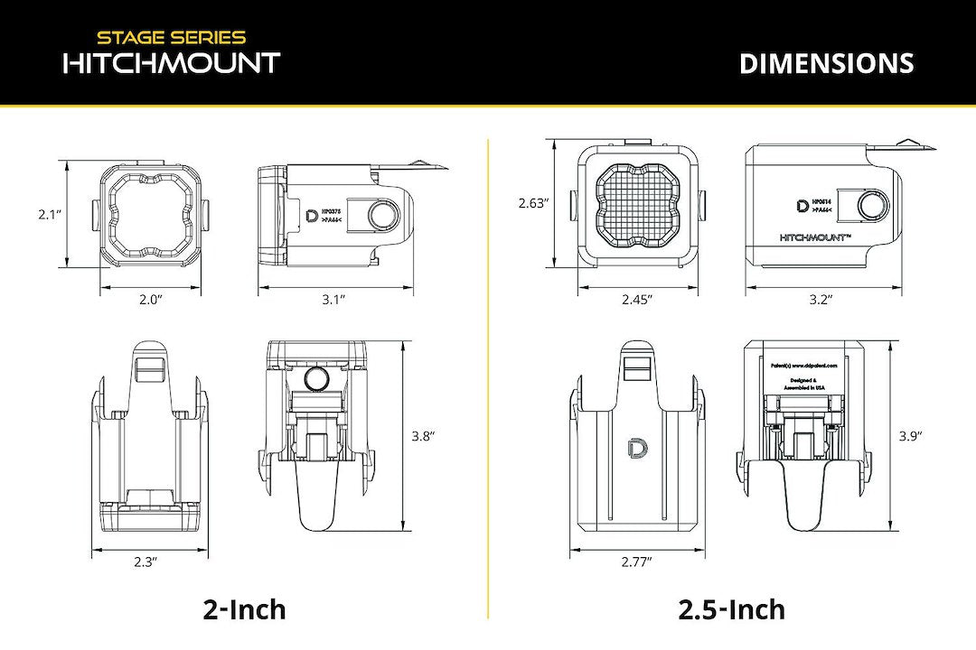 Diode Dynamics DD7422 C1R Hitch-Mount Reverse Light