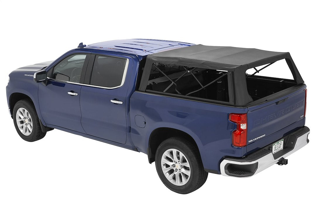 Bestop 77318-35 Black Diamond Fabric 1-Piece Truck Cap - image 5