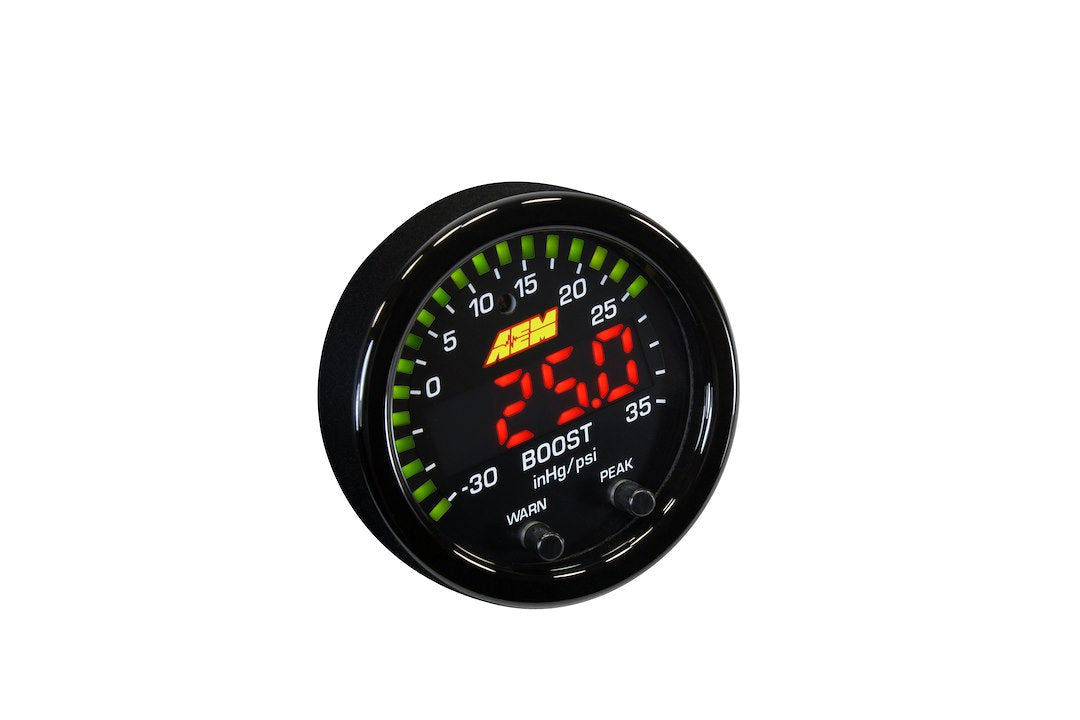 AEM Electronics X-Series Boost Display Gauge (30-0306) - image 6
