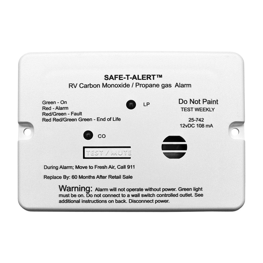 Mti Industry 25-742-Wt Carbon Monoxide/ Propane Leak Detector - image 1