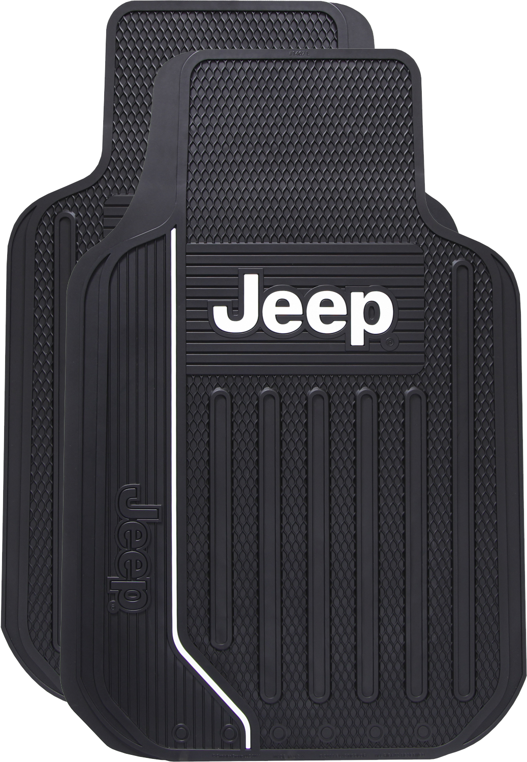 Plasticolor 001616R01 Jeep Logo Floor Mat