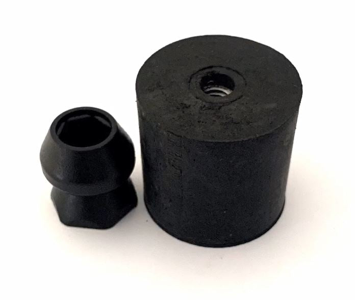JR Products Plastic Bumper (10665) – Length: 1-1/2 Inch