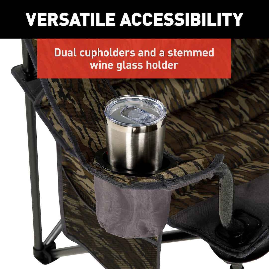 Lippert 2023053729 Folding Camp Chair - 500 lb, Camouflage