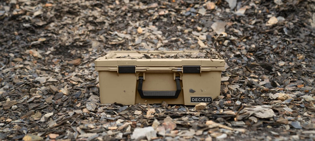 Decked A0020-HRAK-TAN Halfrack 32 Tan Portable Organizer