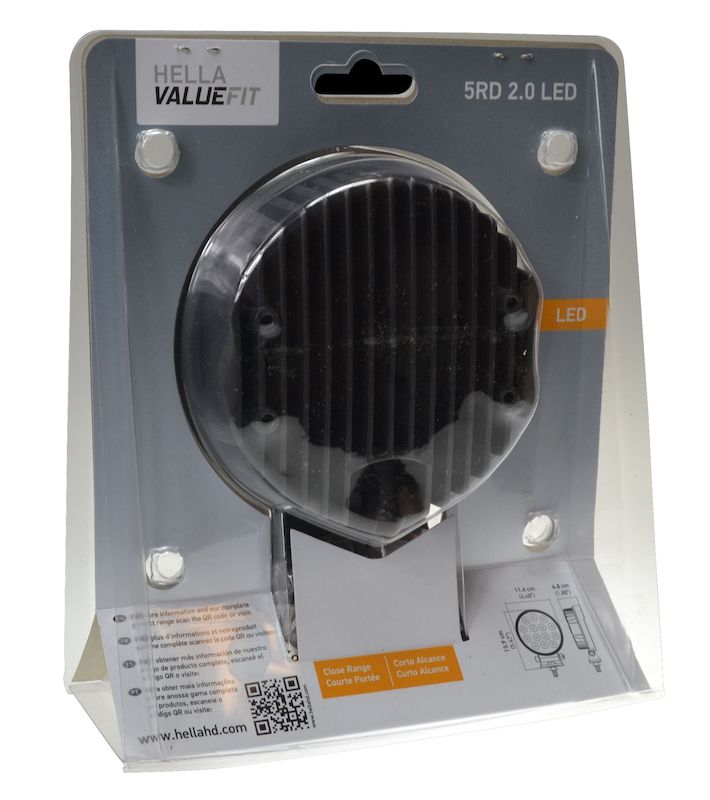Hella 357105002 ValueFit 2.0 Round LED Work Light