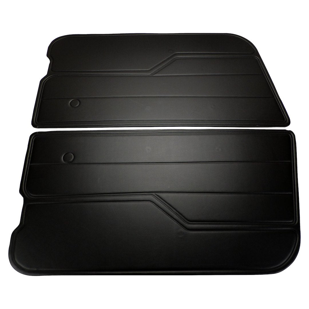 Crown Automotive 55008856K Black Vinyl Door Panel Set - image 1