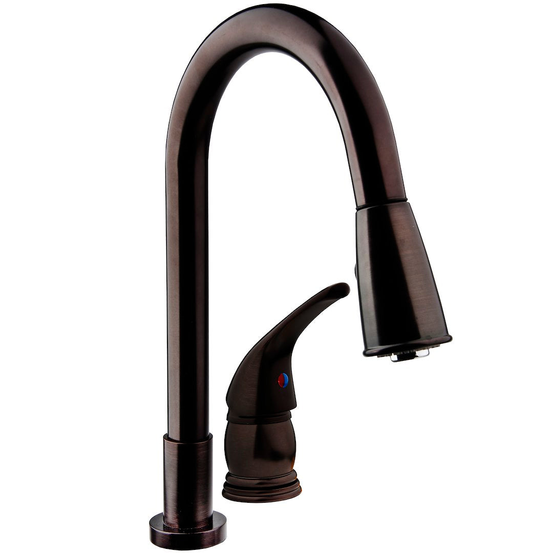 Dura Faucet DF-NMK503-VB Pull-Down Kitchen Faucet - Venetian Bronze