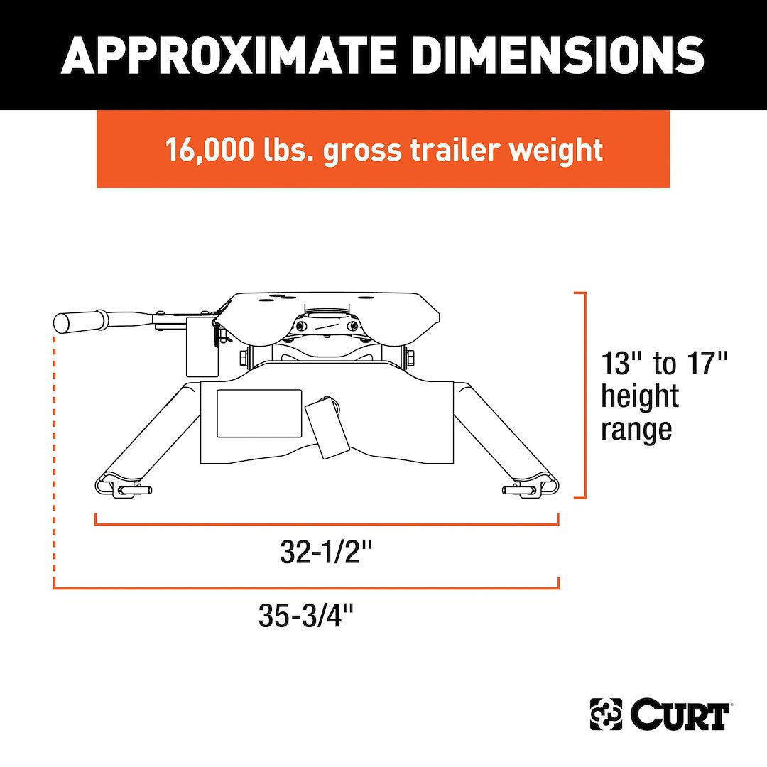 Curt 16120 Fifth Wheel Trailer Hitch - image 11