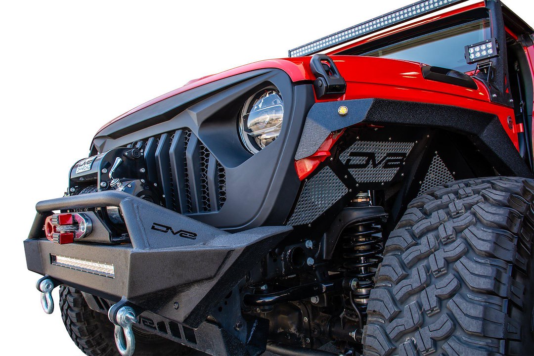 DV8 Offroad GRJL-01 Angry-Style Jeep JL Grille