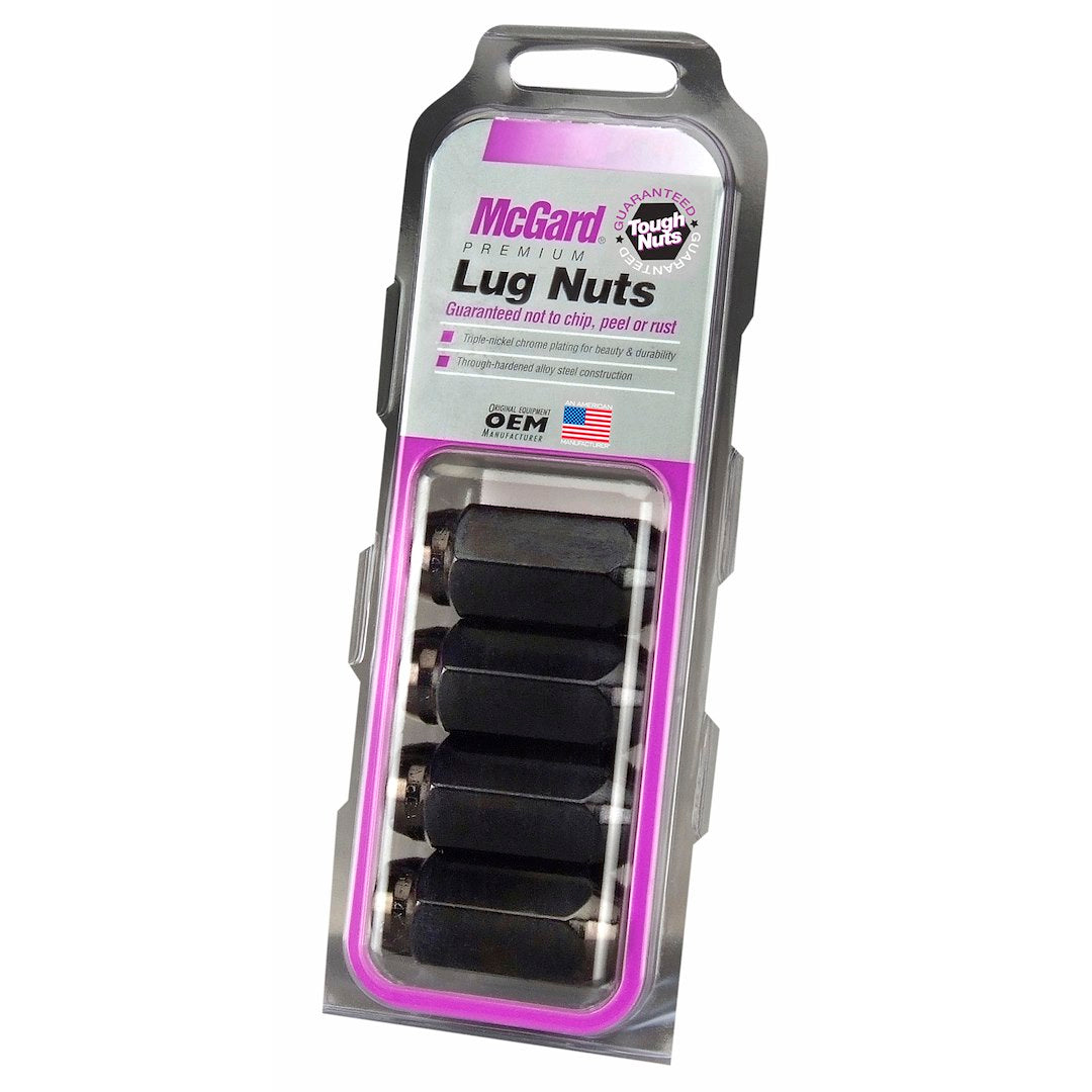 McGard 64022 Black Acorn Hex Lug Nuts, 14x1.5