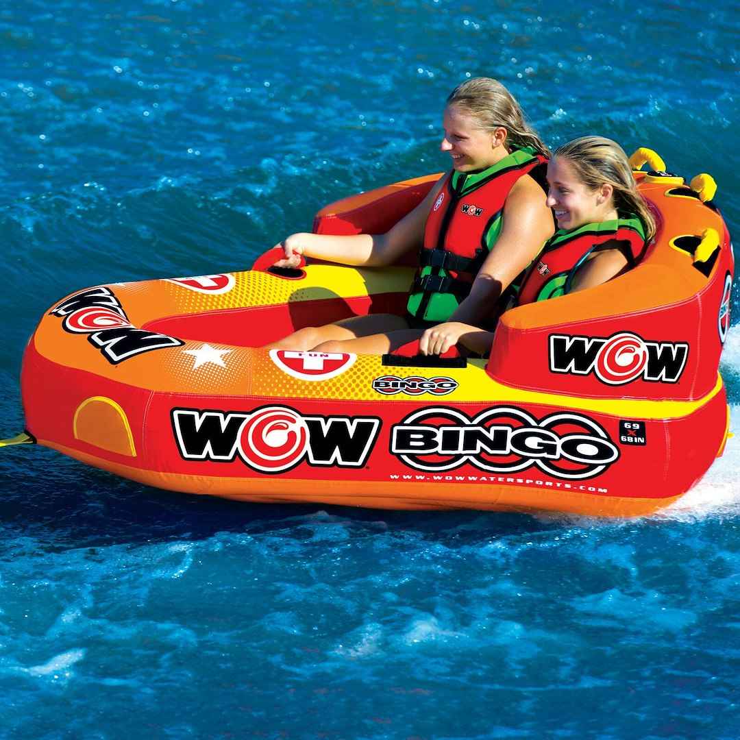 World of Watersports 14-1060 Cockpit Towable Tube - 1–2 Riders