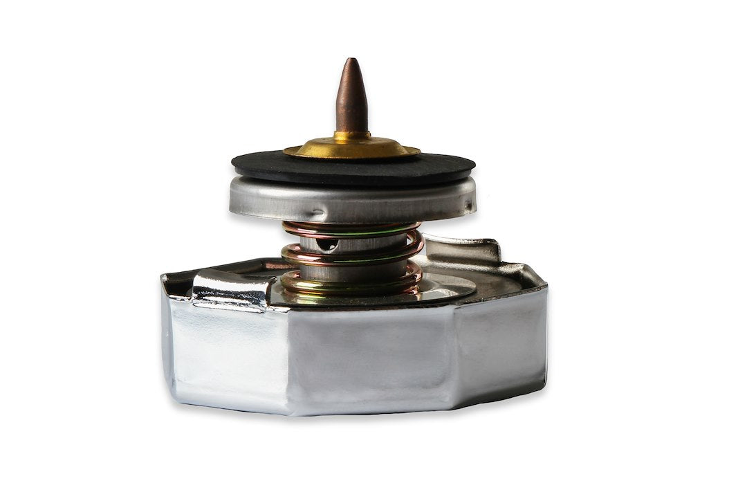 Mr. Gasket 2471s Silver Thermocap Radiator Cap, 16 PSI