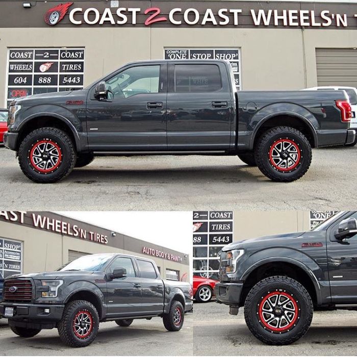 ReadyLift 66-2215 Strut Spacer Leveling Kit for 2015 F-150