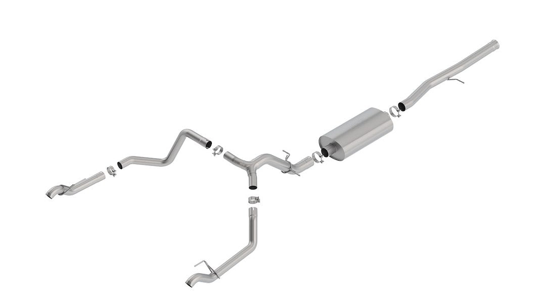 Borla Touring Cat Back System Single Dual Exhaust System Kit 140771 - image 1