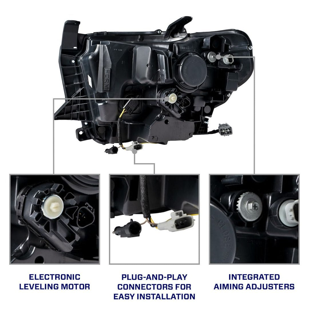 Diode Dynamics FL0002 Tundra LED Projector Headlights