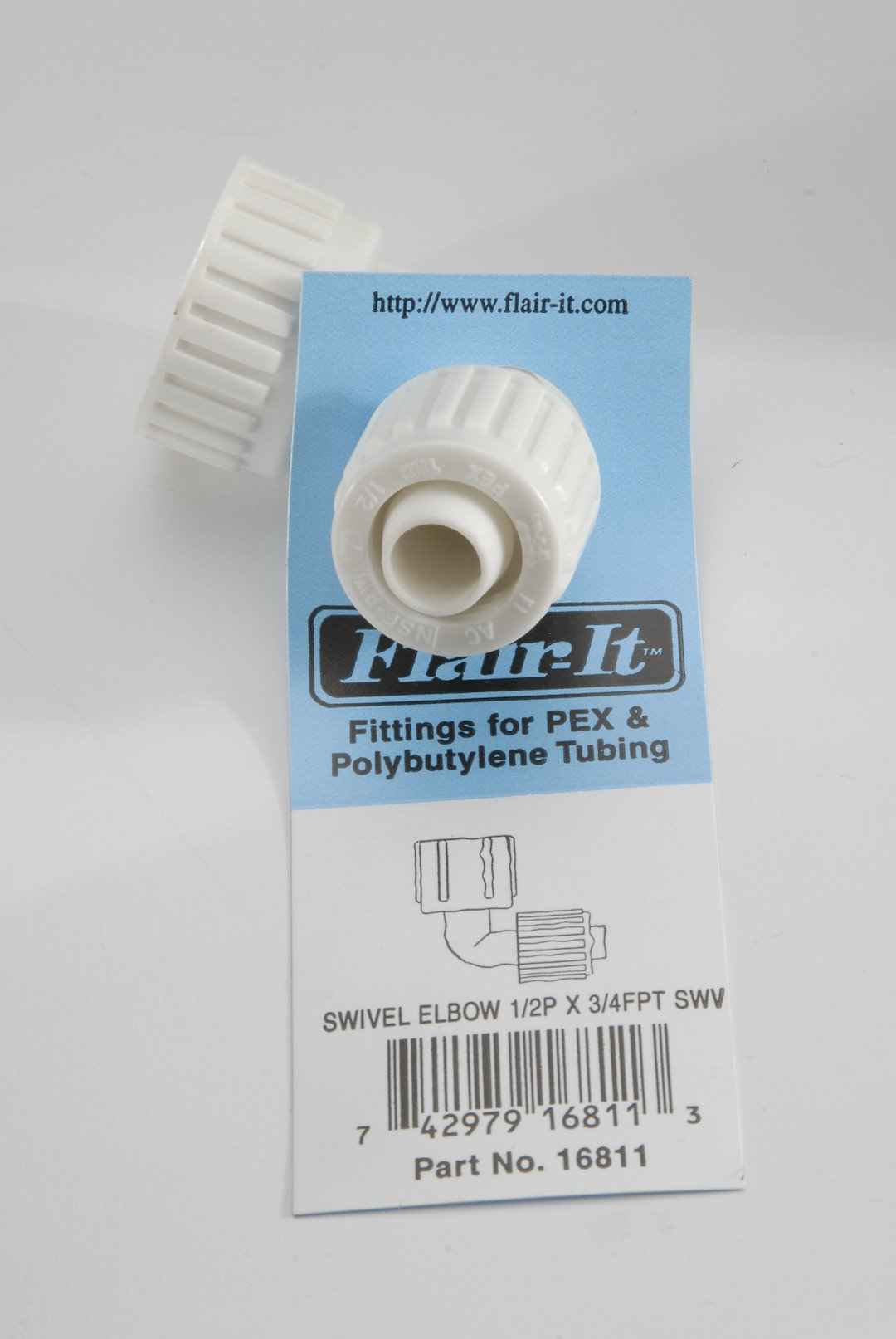 Elkhart Supply Flair-it Elbow Fresh Water Fitting 16811