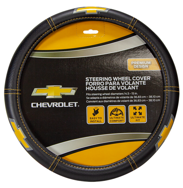Plasticolor 006693R01 Chevrolet Deluxe Steering Wheel Cover